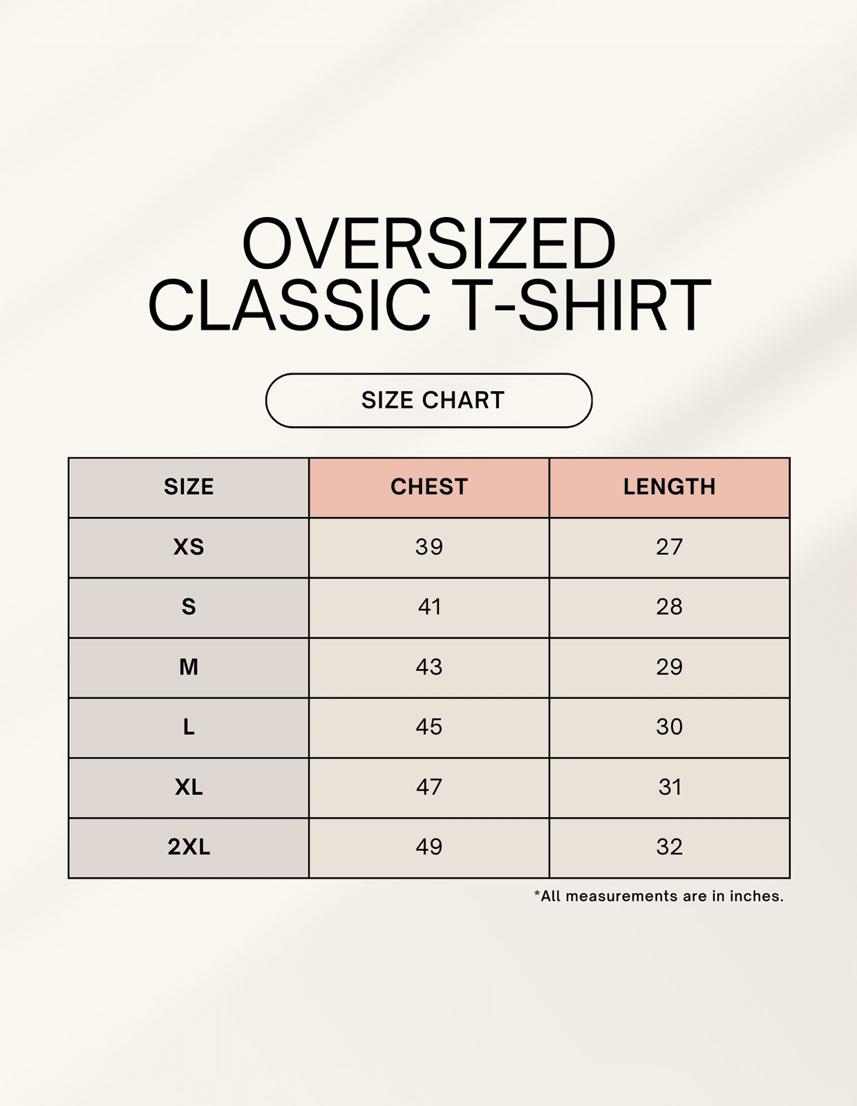 Unisex Oversized Classic T-Shirt - Bellaor