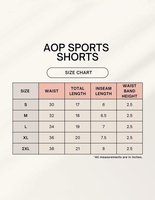 Unisex AOP Sports Shorts - Bellaor