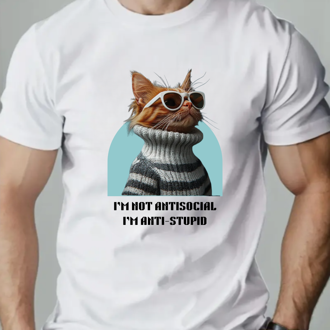 I'm Not Anti-Social Unisex Classic T-Shirt