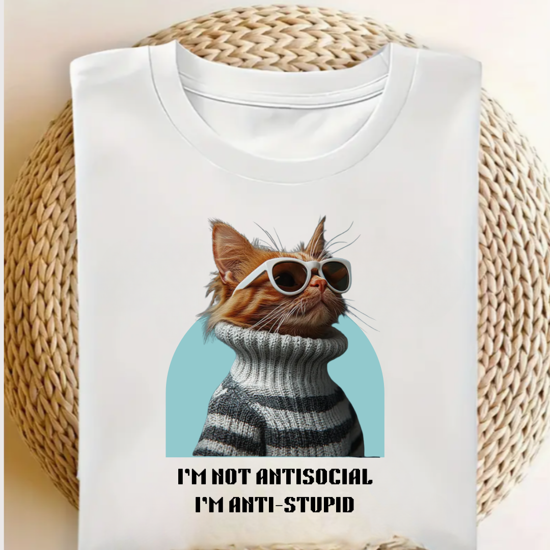 I'm Not Anti-Social Unisex Classic T-Shirt
