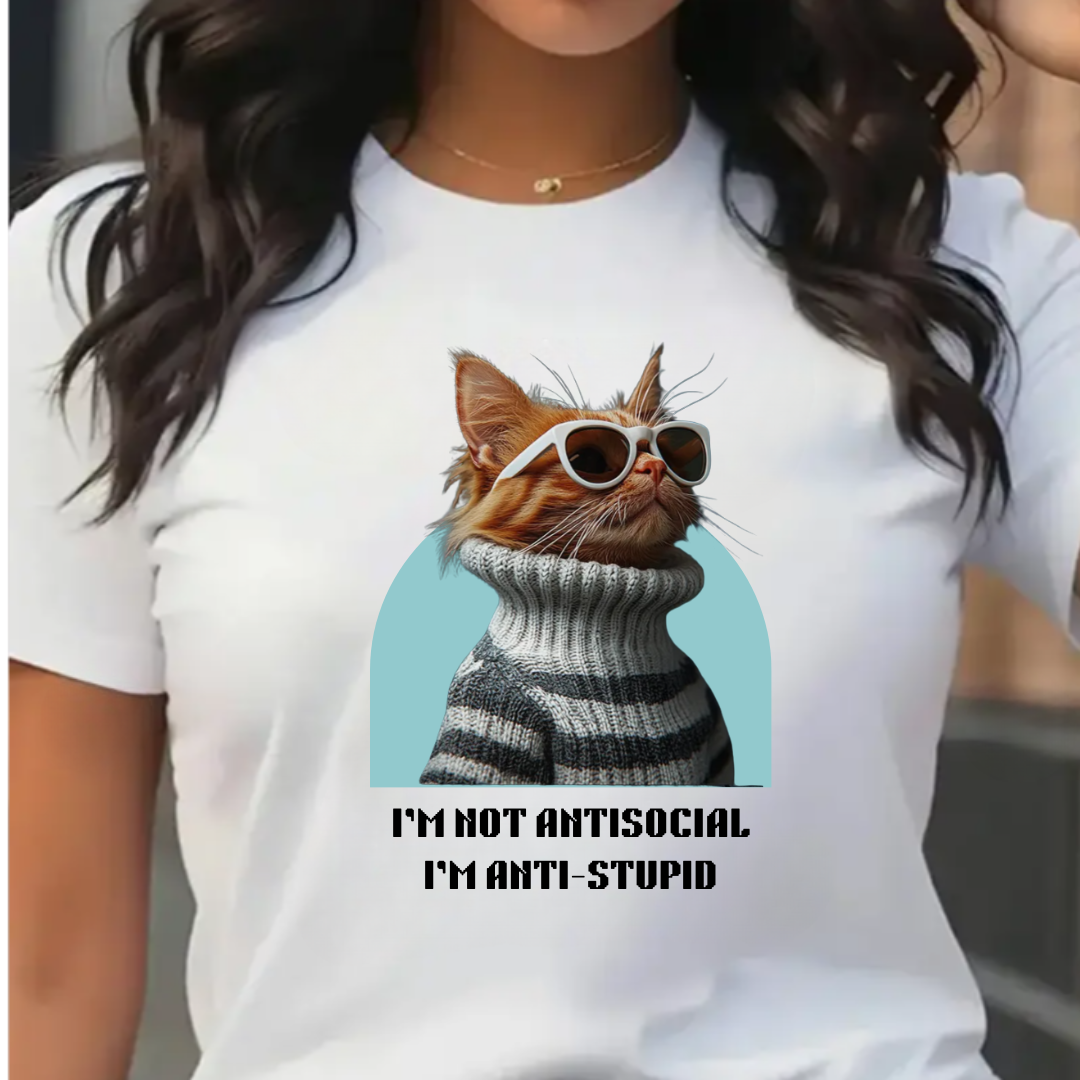 I'm Not Anti-Social Unisex Classic T-Shirt