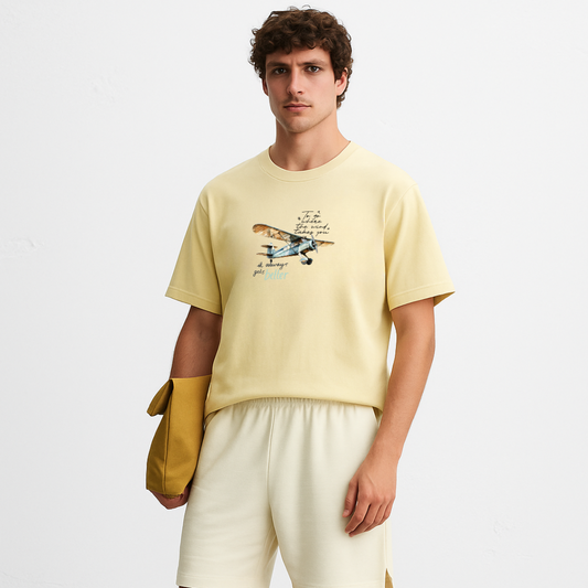 Go with the flow Unisex Oversized Standard T-Shirt