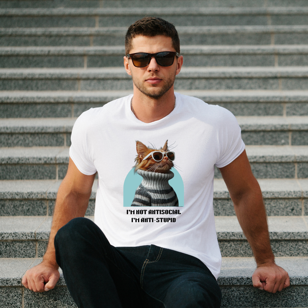 I'm Not Anti-Social Unisex Classic T-Shirt