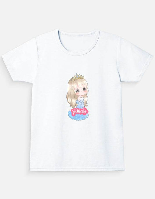 Girl's Crew Neck T-Shirt - Bellaor
