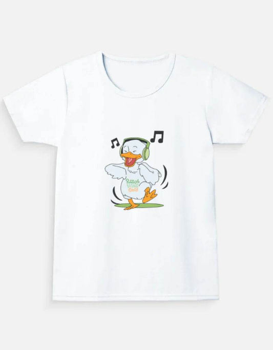 Girl's Crew Neck T-Shirt - Bellaor