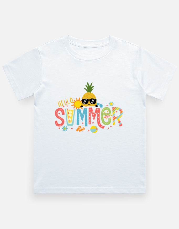 Boy's Crew Neck T-Shirt - Bellaor