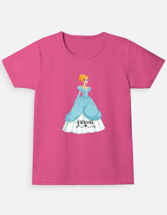 Girl's Crew Neck T-Shirt - Bellaor