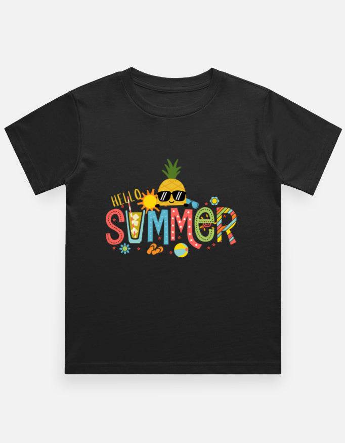 Boy's Crew Neck T-Shirt - Bellaor