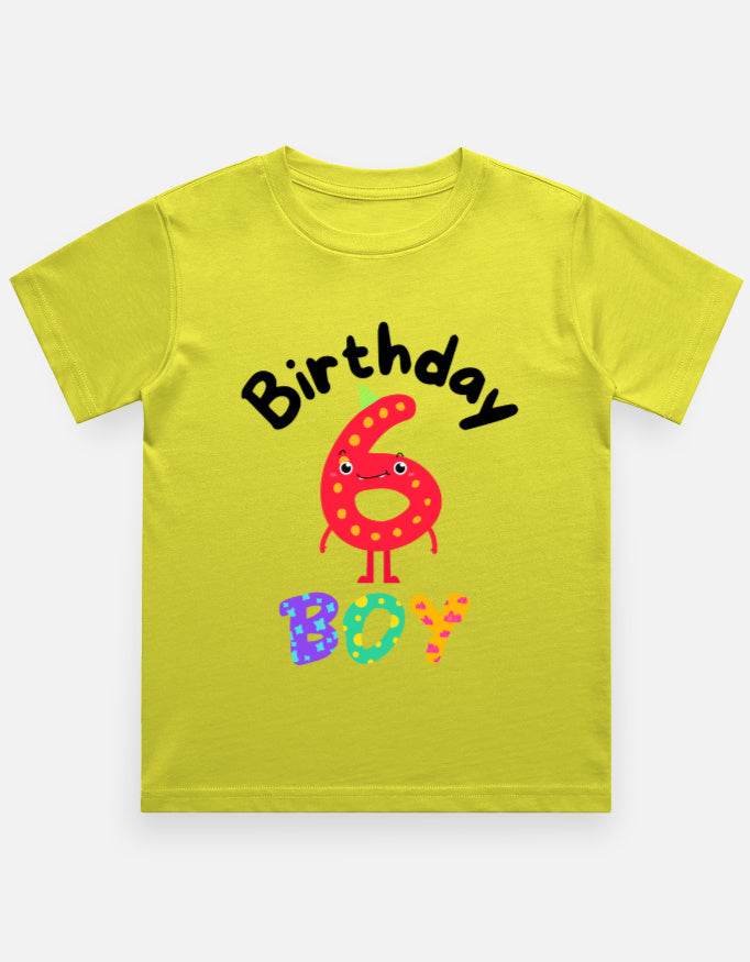 Boy's Crew Neck T-Shirt - Bellaor