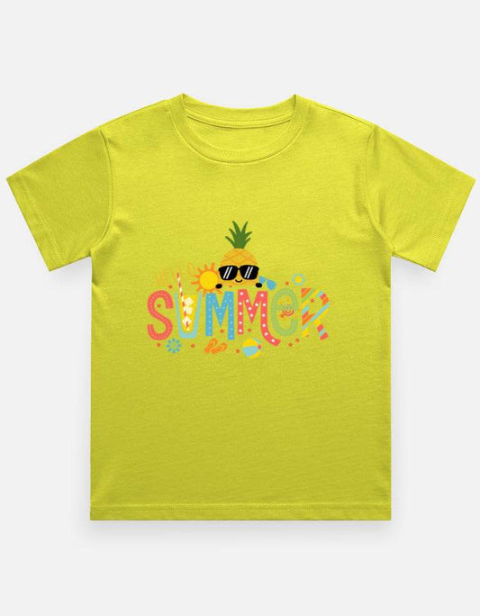 Boy's Crew Neck T-Shirt - Bellaor