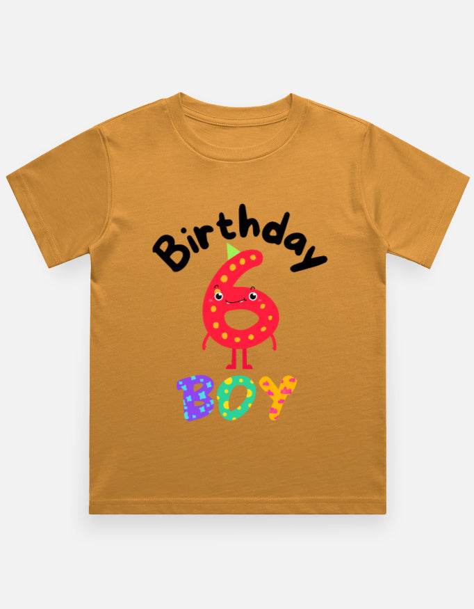 Boy's Crew Neck T-Shirt - Bellaor