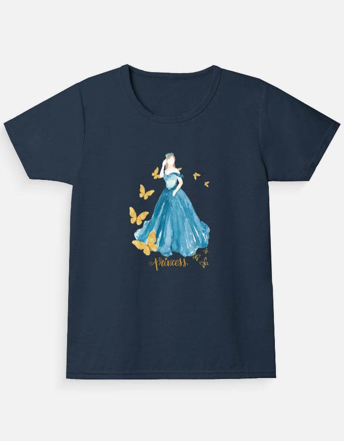 Girl's Crew Neck T-Shirt - Bellaor