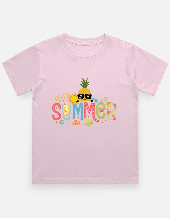 Boy's Crew Neck T-Shirt - Bellaor