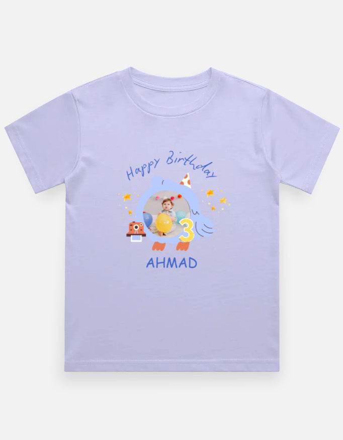 Boy's Crew Neck T-Shirt - Bellaor