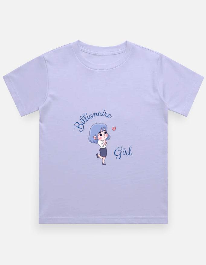 Girl's Crew Neck T-Shirt - Bellaor