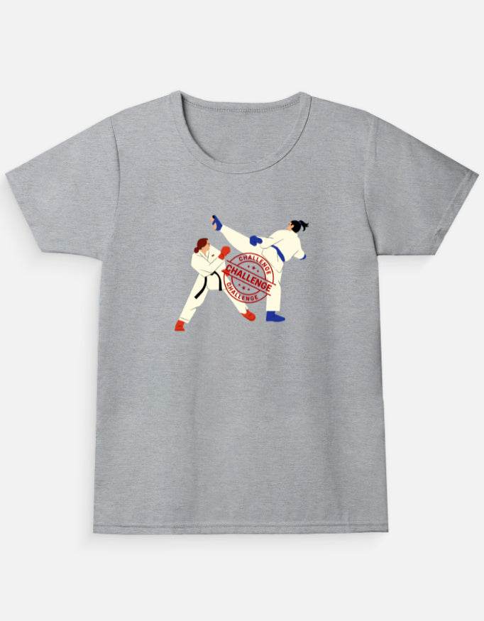 Girl's Crew Neck T-Shirt - Bellaor