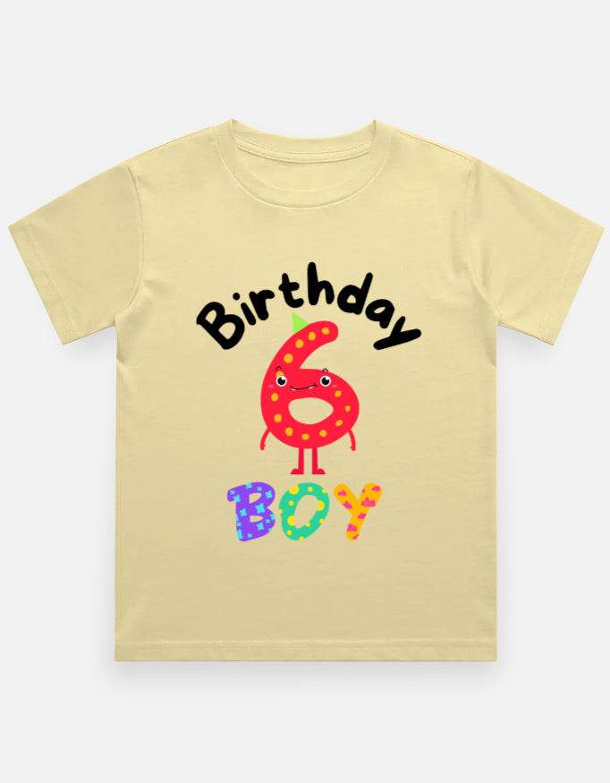 Boy's Crew Neck T-Shirt - Bellaor