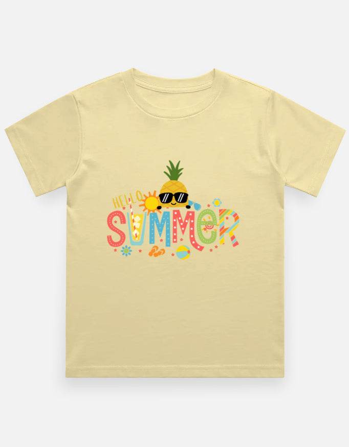 Boy's Crew Neck T-Shirt - Bellaor