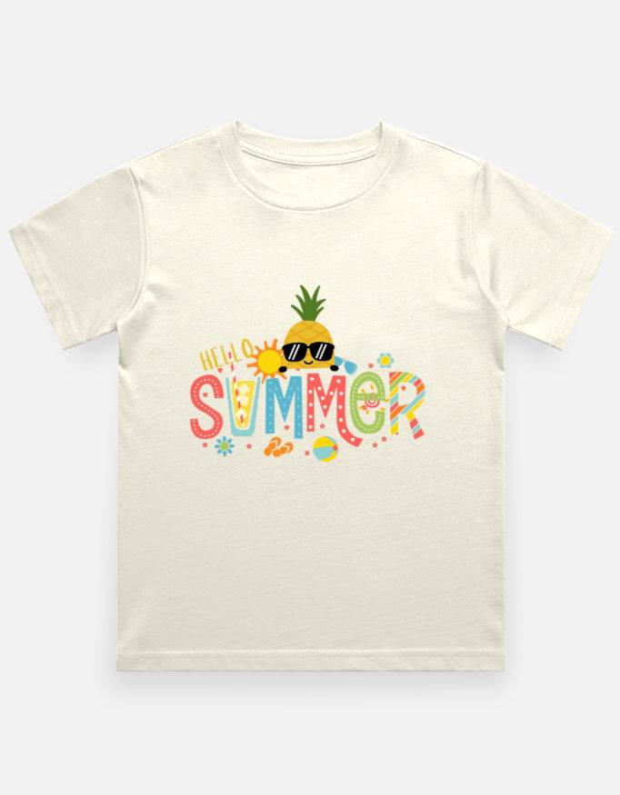 Boy's Crew Neck T-Shirt - Bellaor