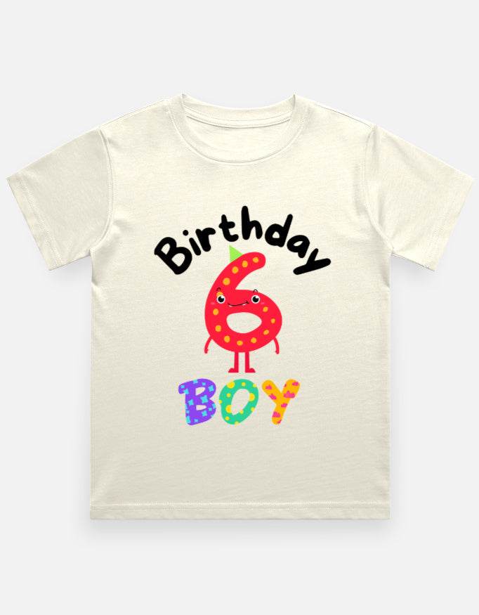 Boy's Crew Neck T-Shirt - Bellaor