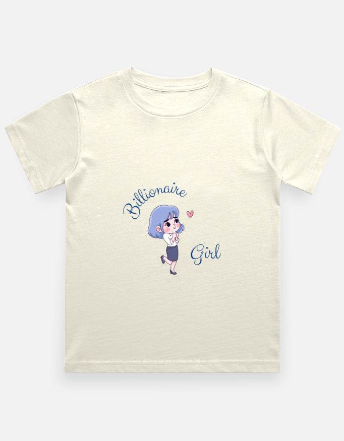 Girl's Crew Neck T-Shirt - Bellaor