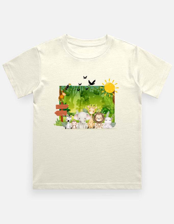 Boy's Crew Neck T-Shirt - Bellaor