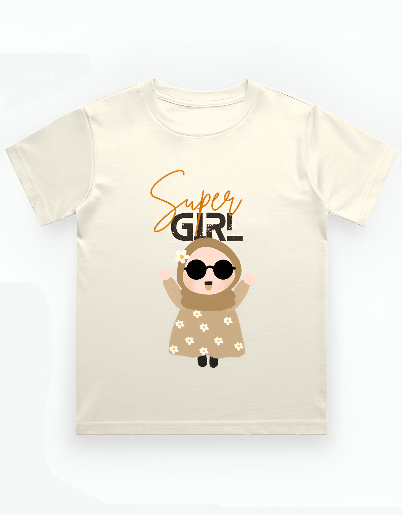 Girl's Crew Neck T-Shirt - Bellaor