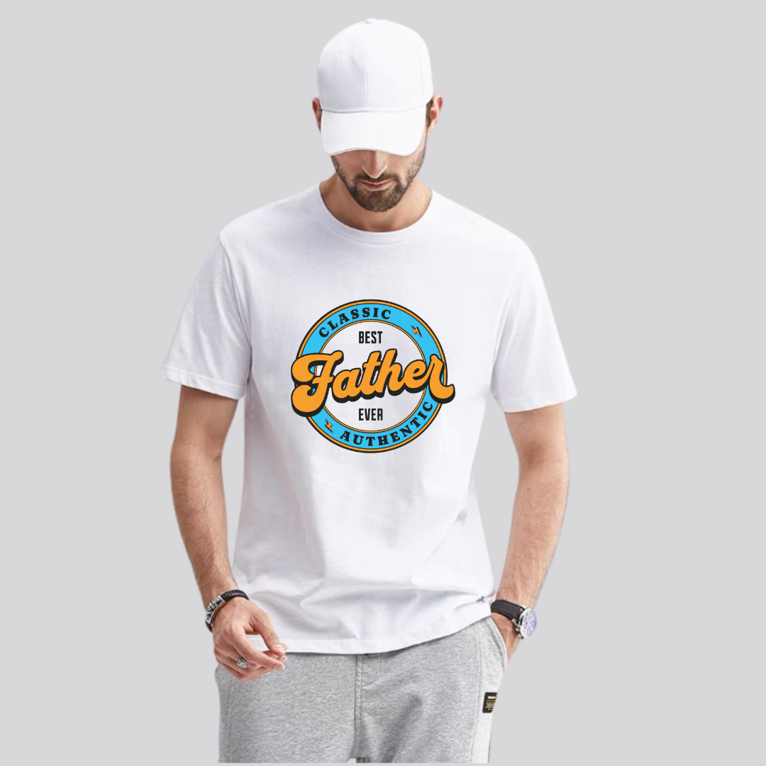 BEST FATHER REGULAR FIT T-SHIRT