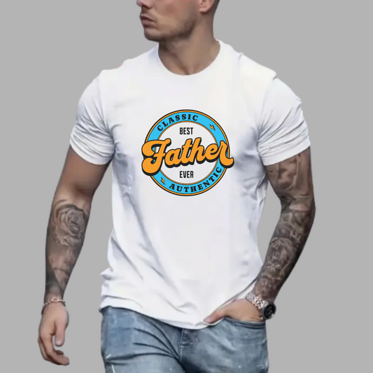 BEST FATHER REGULAR FIT T-SHIRT