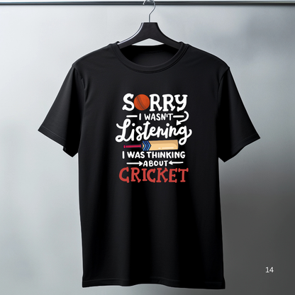 Love Cricket Unisex Classic Crew T-Shirt