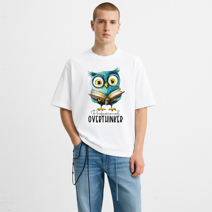 PROFESSIONAL OVERTHINKER UNISEX OVERSIZED T-SHIRT