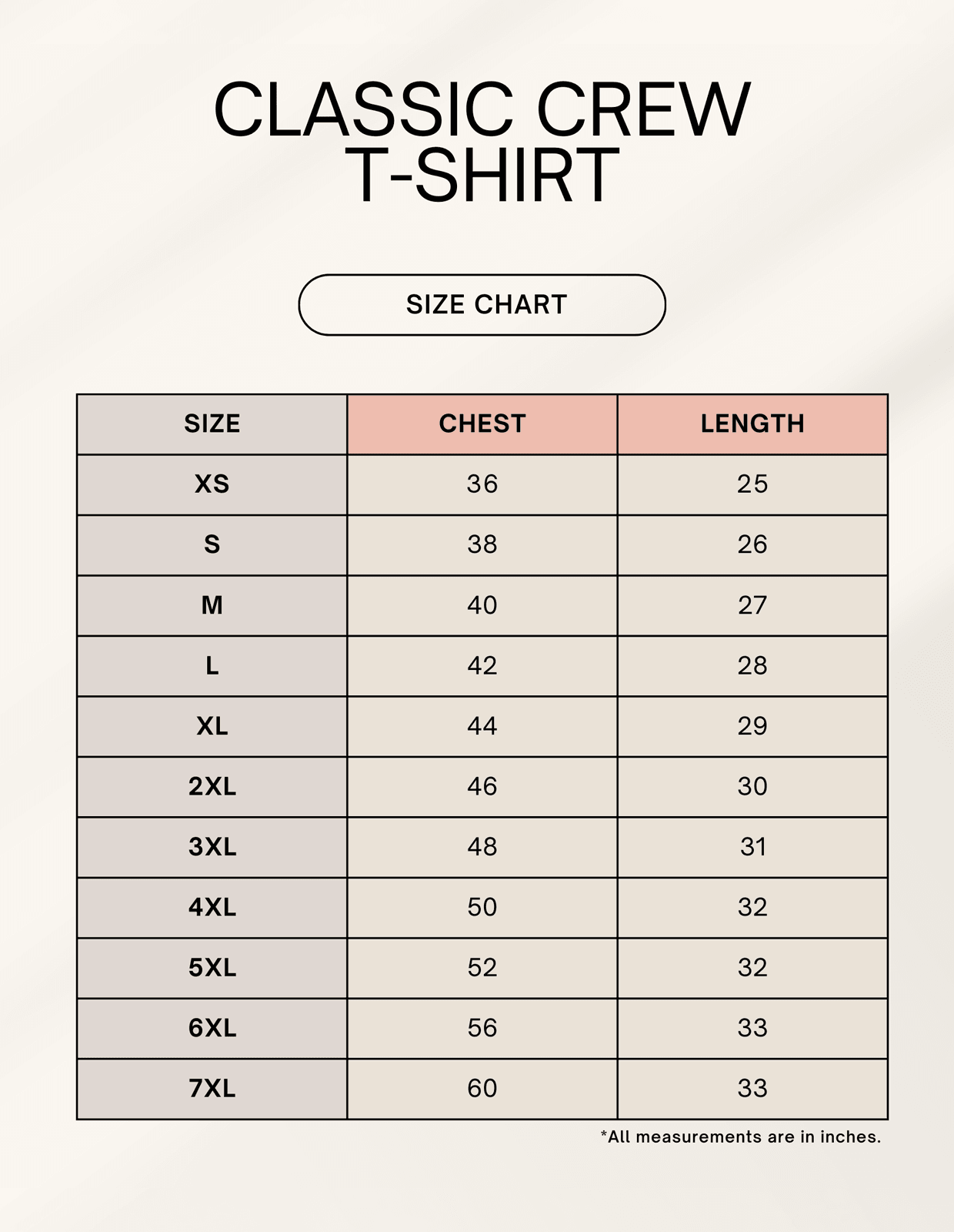 Unisex Classic Crew T-Shirt - Bellaor
