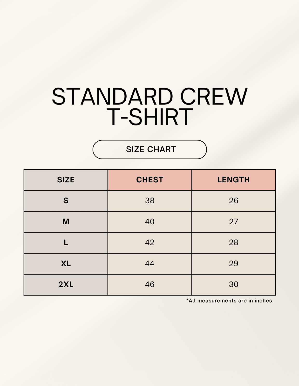 Men's Standard Crew T-Shirt - Bellaor