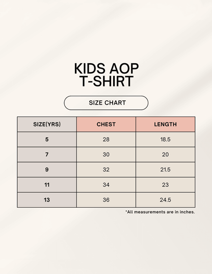 Kids AOP T-Shirt - Bellaor