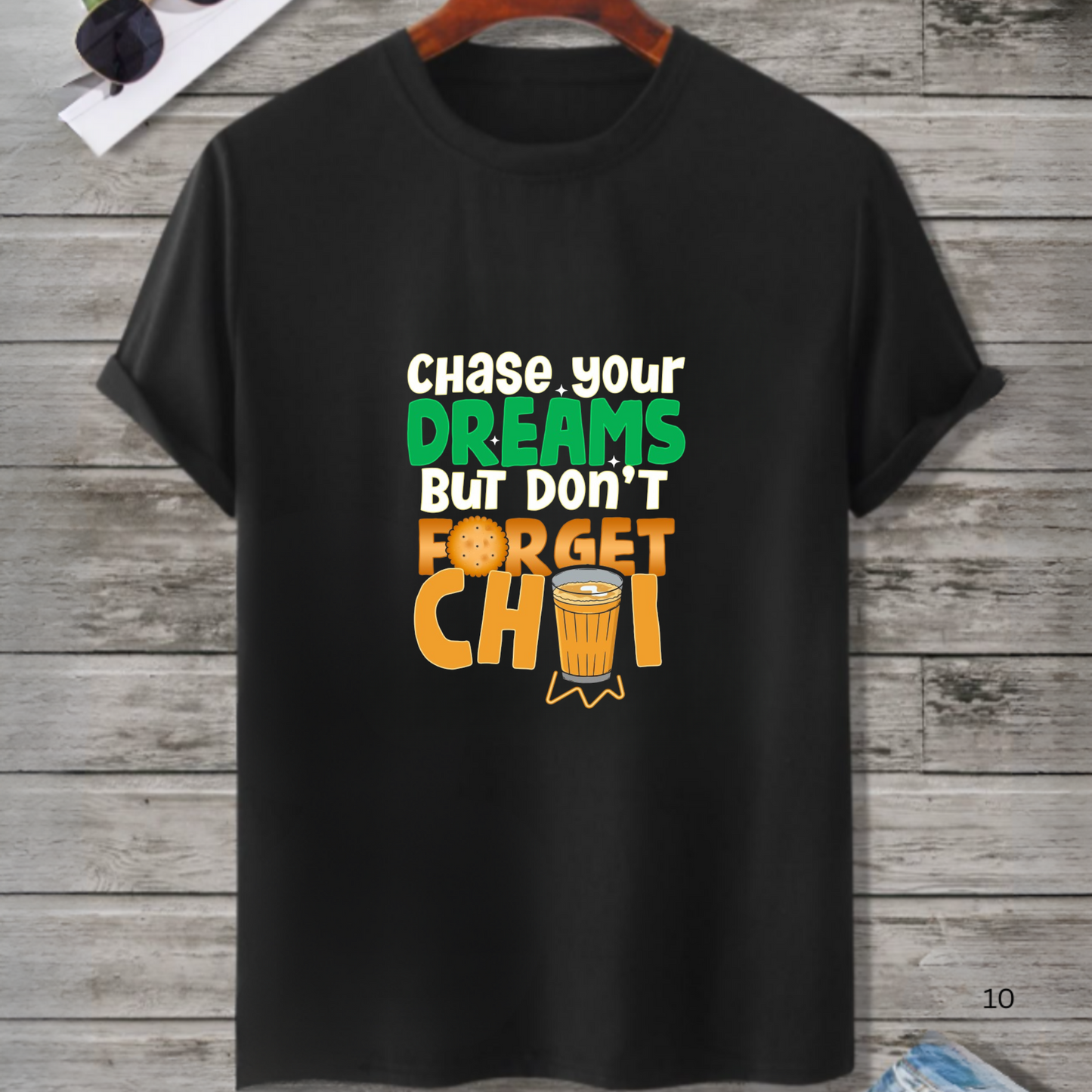 Chai Is Chai & Dreams Unisex Graphic Oversized T-Shirt