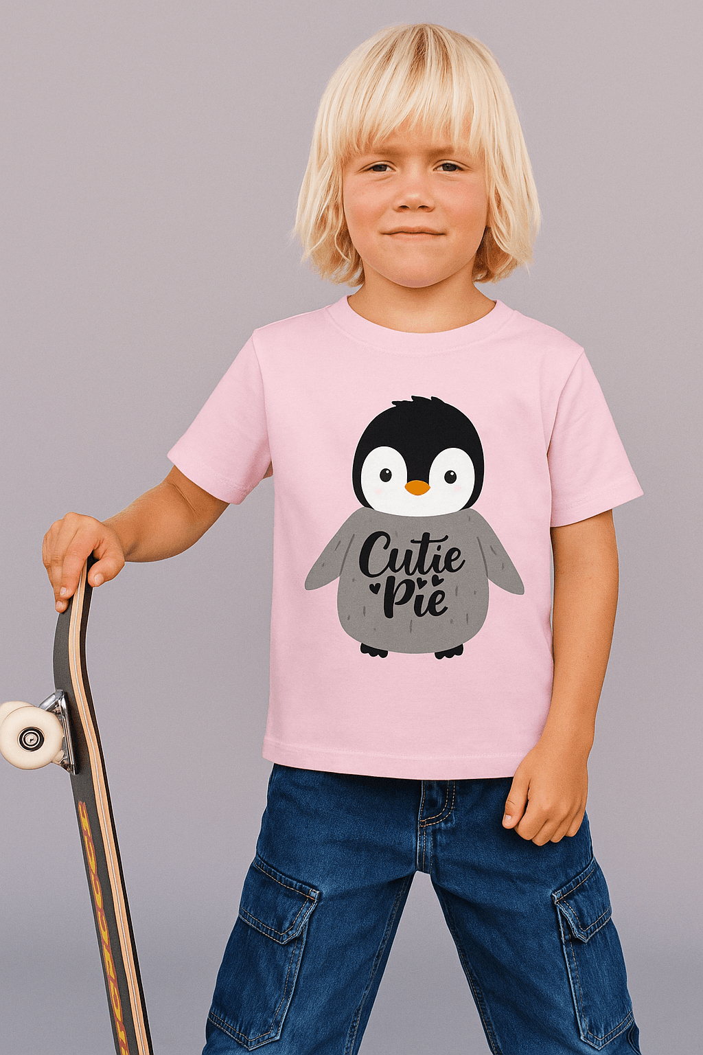 Boy's Crew Neck T-Shirt - Bellaor