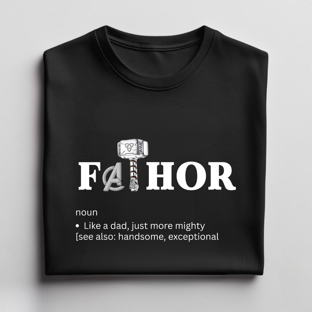 FA THOR/ HANDSOME DAD Oversized Standard T-Shirt