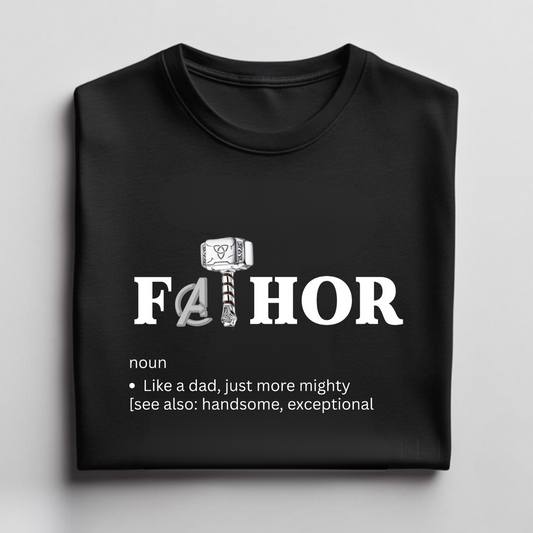 FA THOR/ HANDSOME DAD Oversized Standard T-Shirt