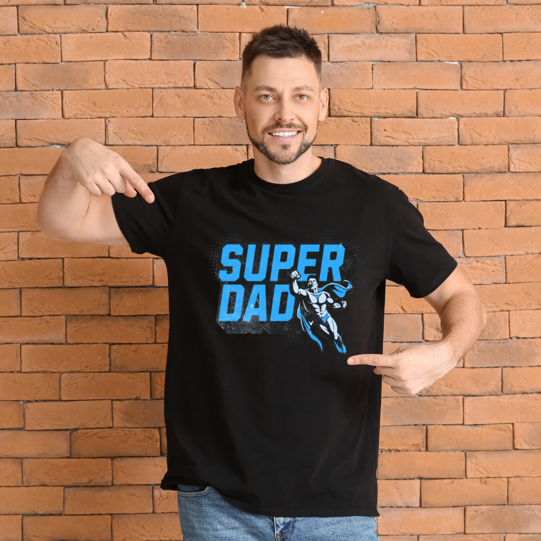 SUPER DAD REGULAR FIT T-SHIRT
