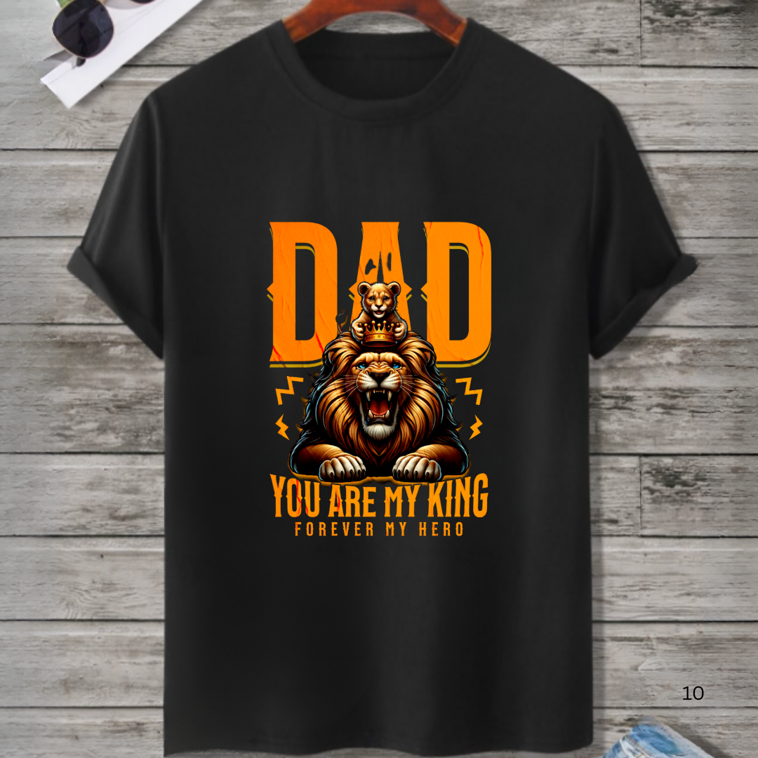 KING DAD REGULAR FIT T-SHIRT