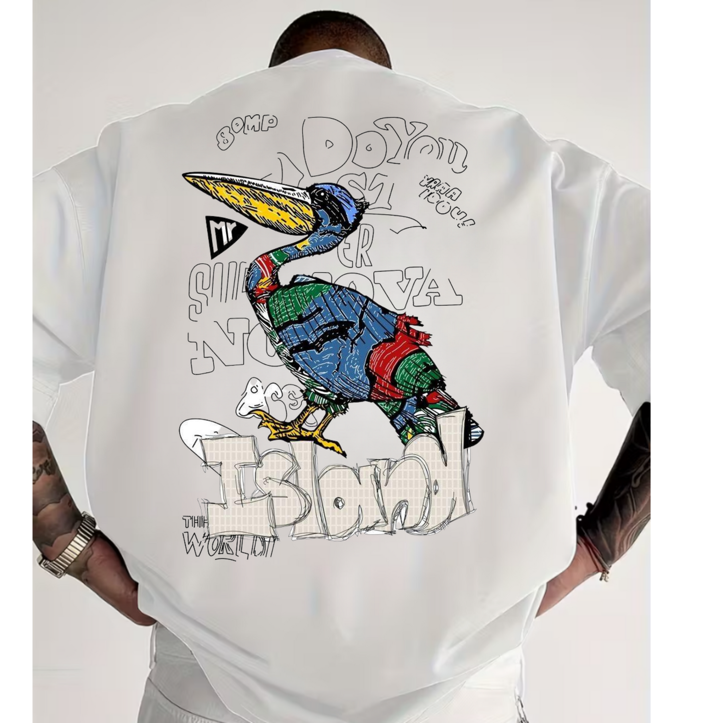 Island- Unisex Terry Oversized Tee