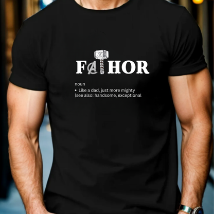 FA THOR/ HANDSOME DAD Oversized Standard T-Shirt