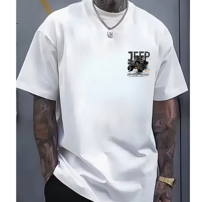 JEEP- Unisex Terry Oversized Tee