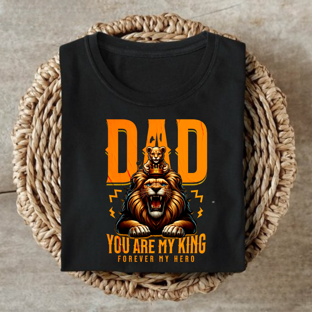 KING DAD REGULAR FIT T-SHIRT