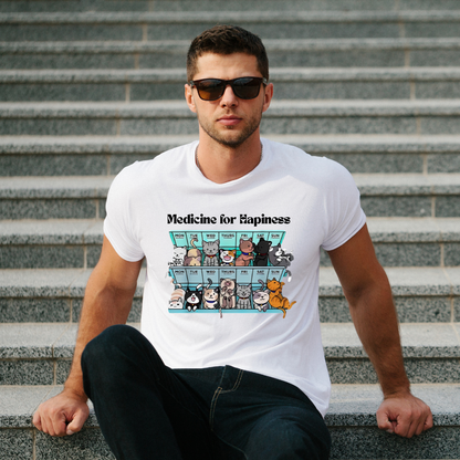 Medicine for Happiness Unisex Classic Crew T-Shirt