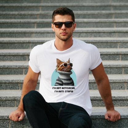 I'm Not Anti-Social Unisex Classic  T-Shirt
