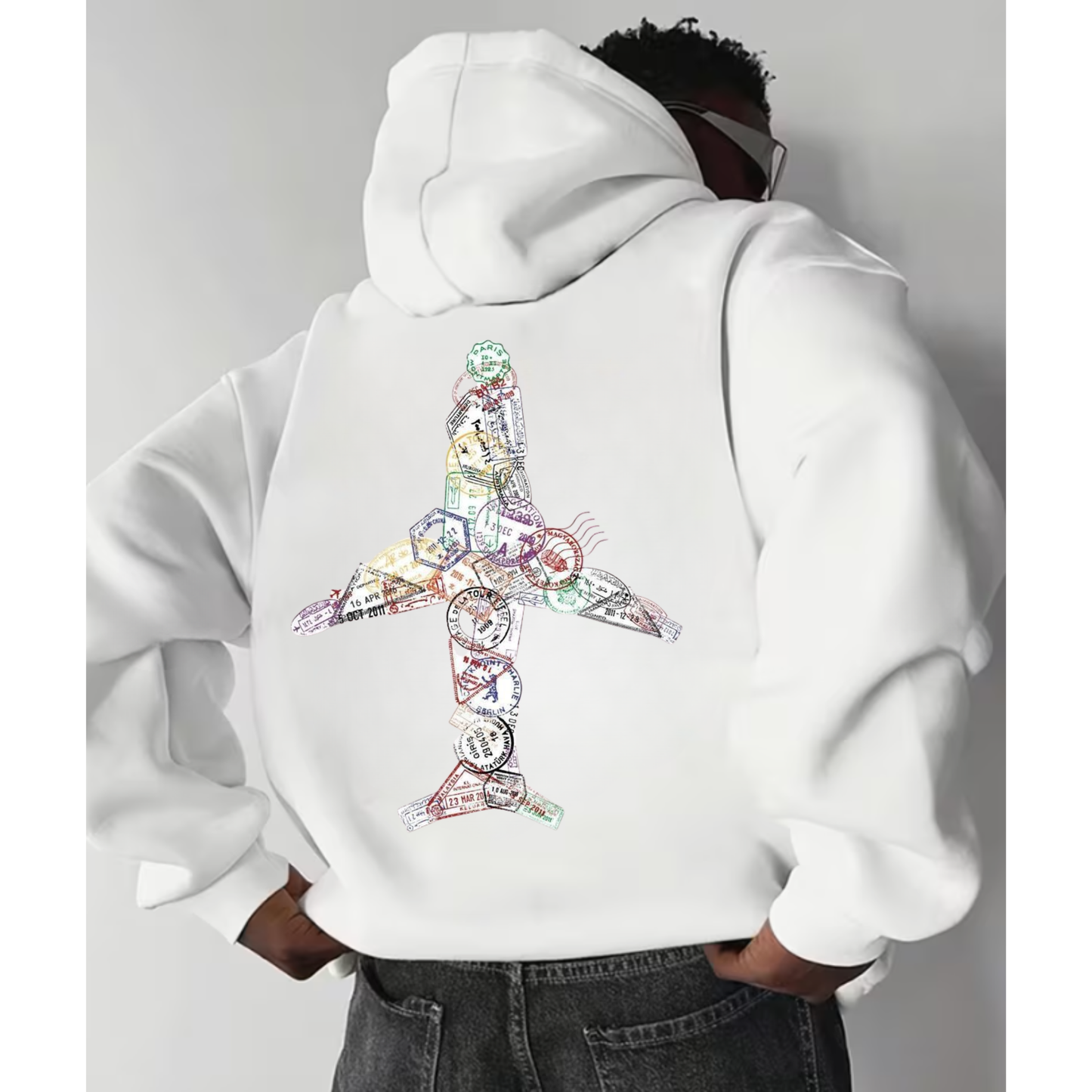 Travel Now_ Unisex Oversized Hoodie