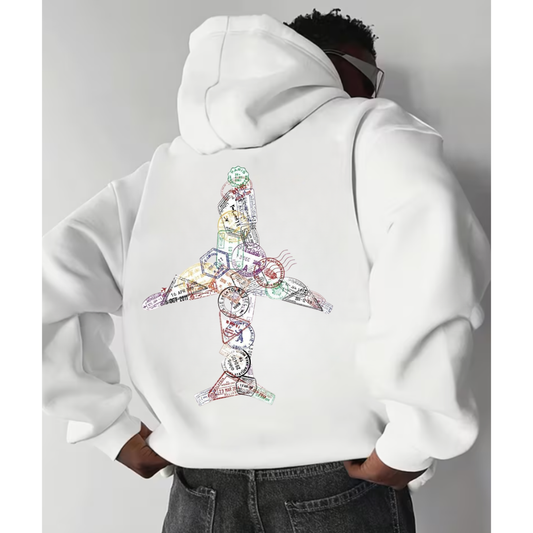 Travel Now_ Unisex Oversized Hoodie