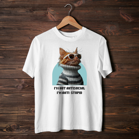 I'm Not Anti-Social Unisex Classic  T-Shirt