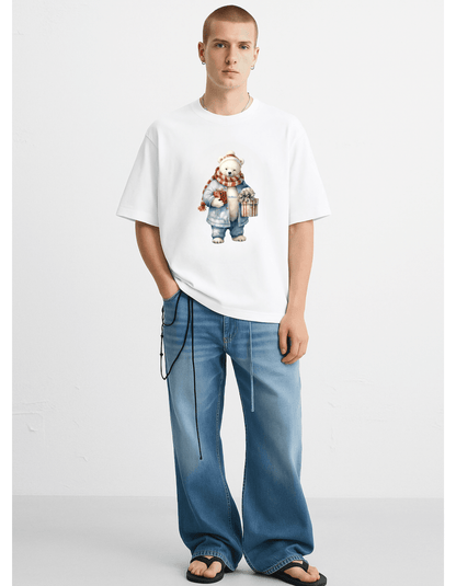 Unisex Terry Oversized Tee - Bellaor